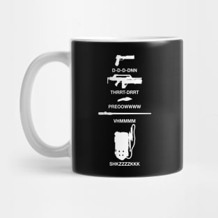 Sci-Fi Weapons SFX - white Mug